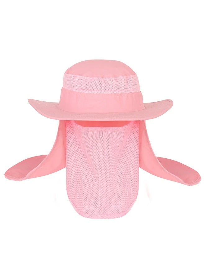 Boonie Hat With Neck Cover For Dust Protection