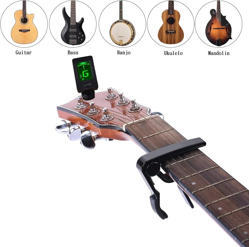 JYsun Electric Guitar Strings 3 Full Sets and Tuner, 3 in 1 Restringing Tool, Capo,Picks and Other Useful Tools - Image 4