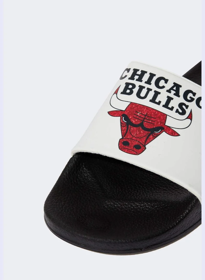 DeFacto Woman NBA Chicago Bulls Licenced  Slipper