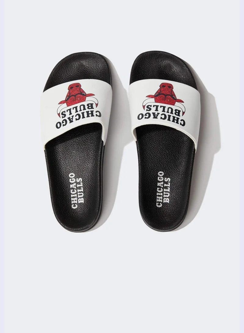 DeFacto Woman NBA Chicago Bulls Licenced  Slipper