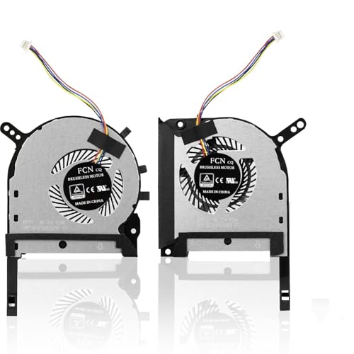 WeFly CPU+GPU Cooling Fan for Asus TUF Gaming (2020) A15 FA506 FA506IV FA506IU TUF 506 IU IV F15 FX506 FX506LI FX506LU FX506IH FX705DT FX505 FX505DT FX505DV FX505DY FX505DU FX505DD FX505GT/GD - Image 1