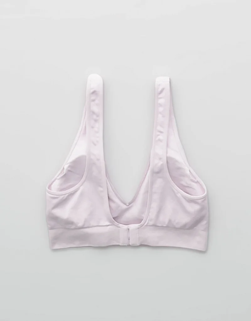 Aerie  Aerie Superchill Seamless Padded Plunge Bralette for Women | Best Price UAE