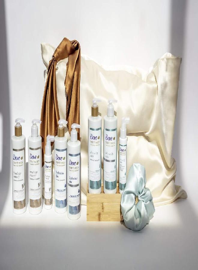 Dove Hair Therapy Conditioner for Dry Hair Hydration Spa Hair Conditioner with Hyaluronic Serum 13.5 fl oz