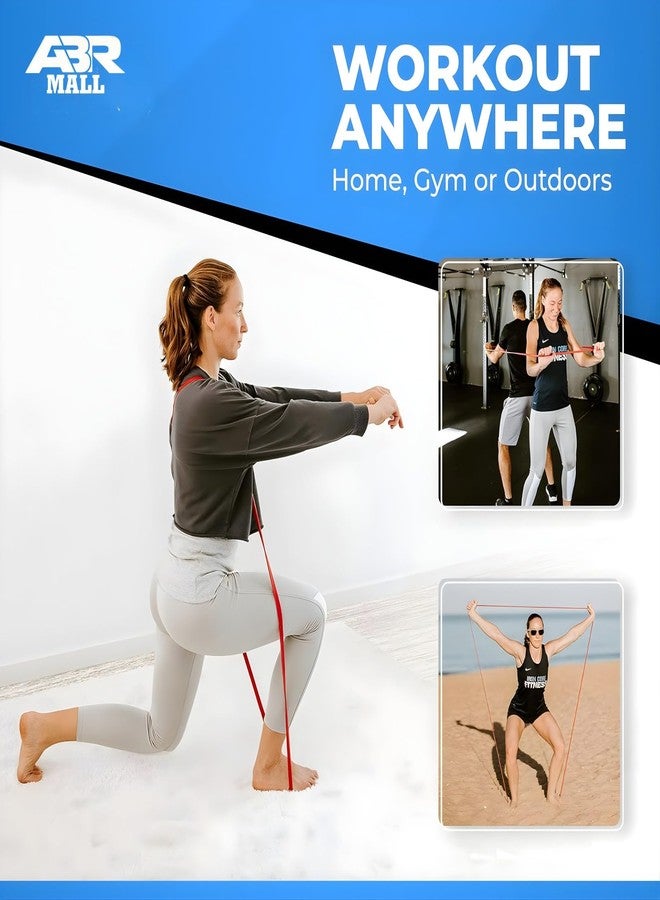ABR Mall Natural Rubber Pull Up Resistance Band (Light 15-35 lbs) | Exercise & Stretch Band for Strength Training, Crossfit, Home Workout, Powerlifting, Yoga & Physical Therapy - Image 4