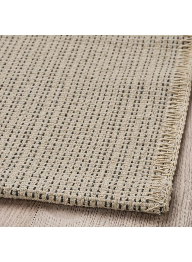 erorex Rug, flatwoven, natural/black, 50x80 cm - Image 2