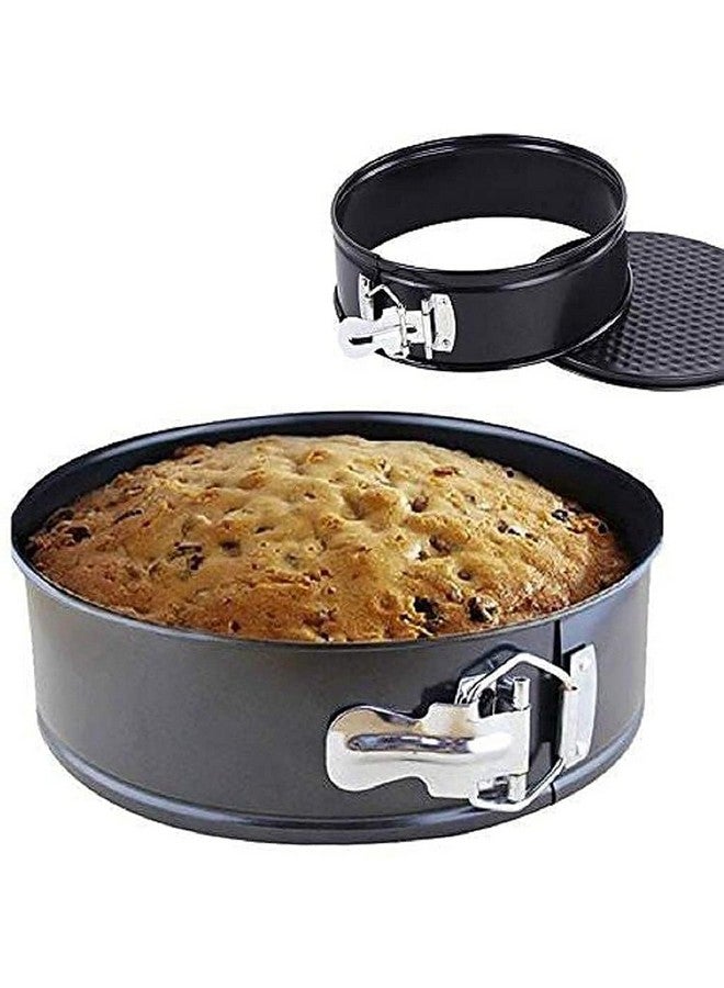 Xacton Cake Baking Set Microwave Safe Utensils 4 pc Combo of Round Cake Mould Cake tin, Bread Moulds for Baking, Muffin Tray, & 100 Pcs Paper Cake Liners I Microwave Oven Accessories Black - Image 3