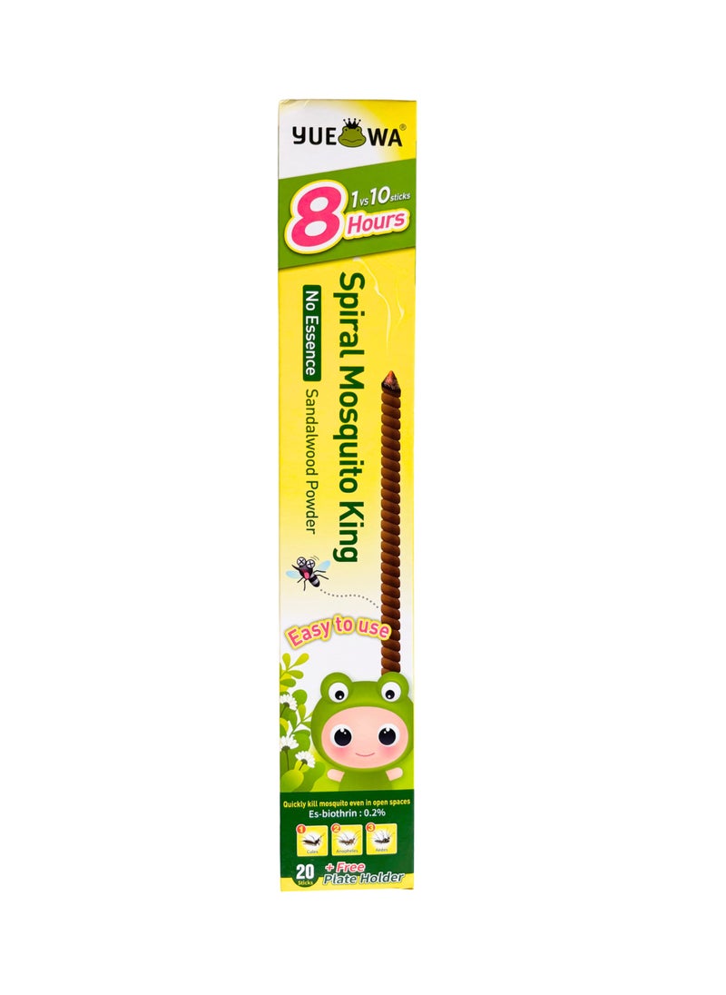 yuewa Spiral Natural Mosquito Incense Stick Effective Repellent  - Image 1
