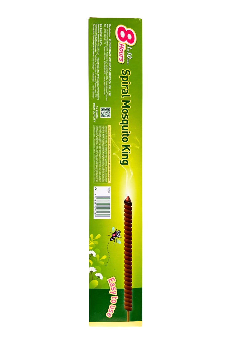 yuewa Spiral Natural Mosquito Incense Stick Effective Repellent  - Image 2