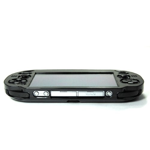 Cosmos Protection Hard Case Cover with Aluminum Faceplate Compatible with PS VITA 1000 Series, Fits for Oval Start & Select Button Only (NOT for PSV 2000 Slim Version), Black - Image 5