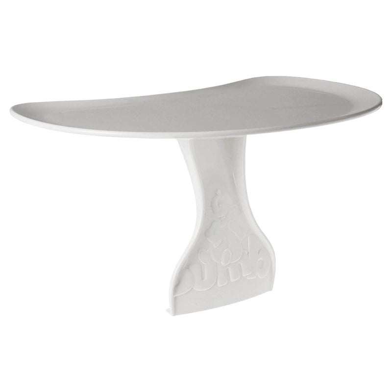 Bumbo Seat Tray Attachment, Baby Infant Child Toddler Floor Seat Eating Tray Activity Play Top Accessory for Boys and Girls 3 to 12 Months Old, White - Image 1