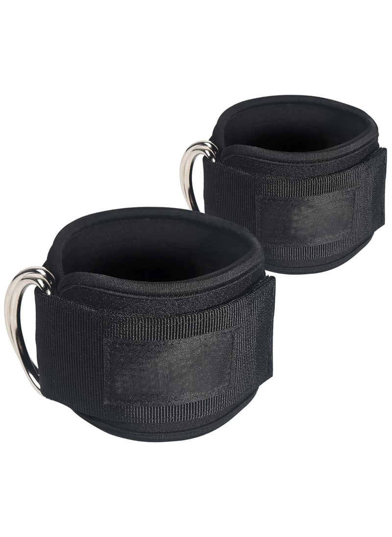 Ankle Strap for Cable Machine – Padded Gym Cuffs for Kickbacks, Leg Extensions, Glute Workouts, and Hip Abductor Exercises – Ideal for Men and Women (47 x 10 x 0.3 cm)