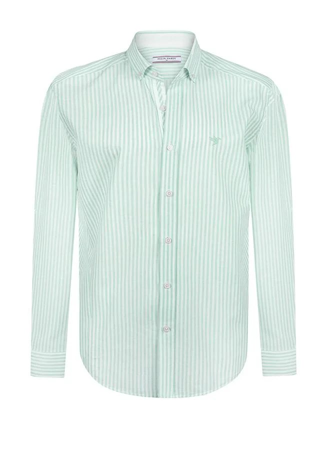FELIX HARDY Striped Long Sleeve Shirt