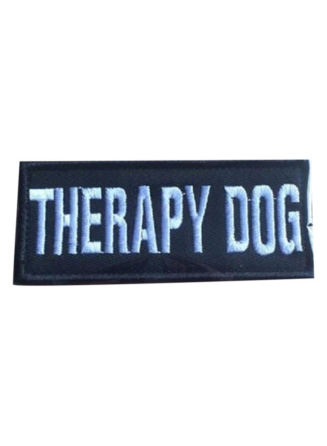 Loquat Pet Straps Sticker Black 9x4x3cm - Image 1