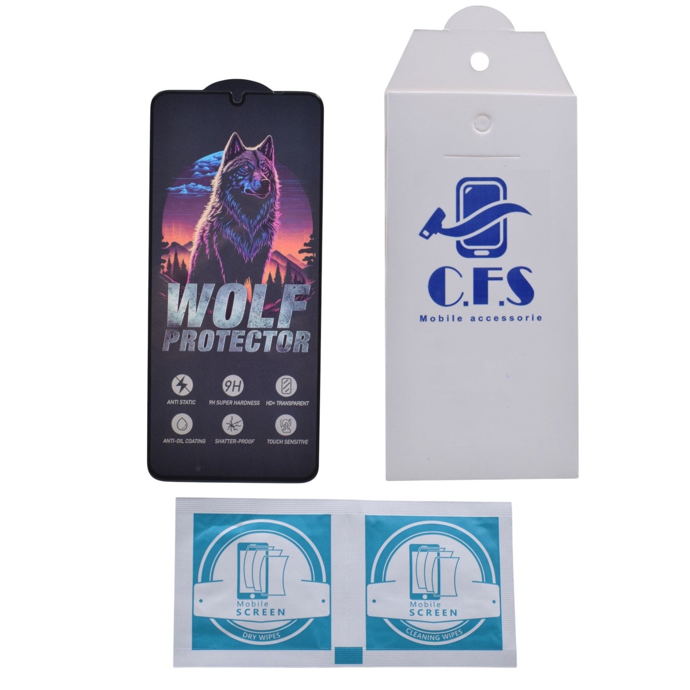 wolf Wolf Glass Screen Protector For Xiaomi POCO C75 Z43B76F1E843E5AB98C5DZ