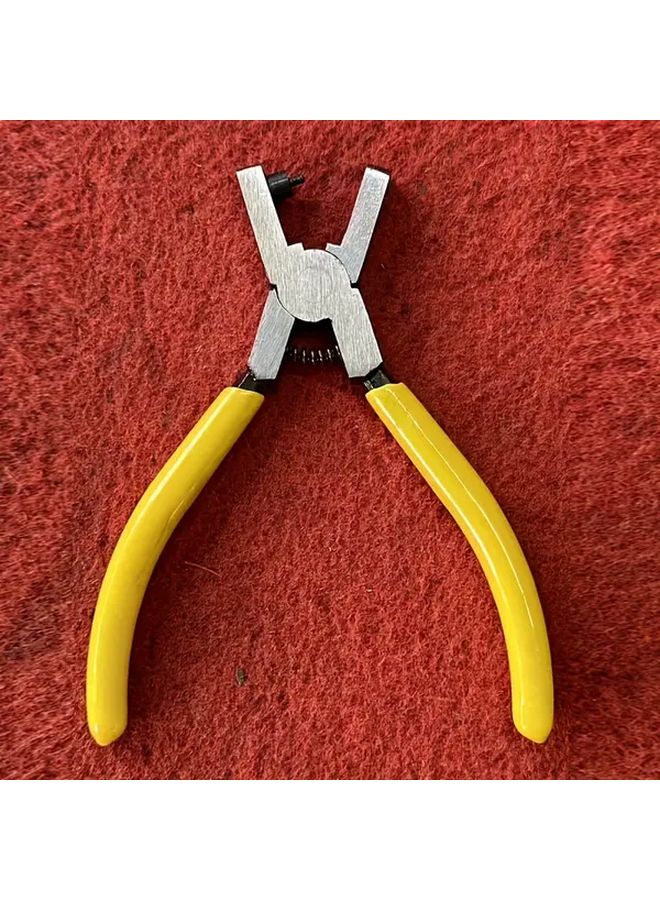 Heavy Duty Manual Leather Punch Tool 2mm Carbon Steel Ergonomic Handle 1pc - Image 1