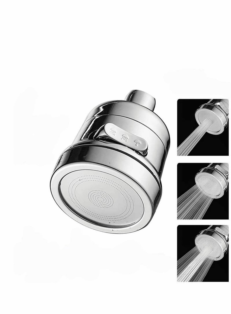 Excefore Kitchen Tap Head Water Saving 3 Gear Adjustable 360° Swivel Faucet Tap Aerator Splash Proof Faucet Nozzle Filter for Bathroom Kitchen Sink Spray Tap Attachment  - Image 1