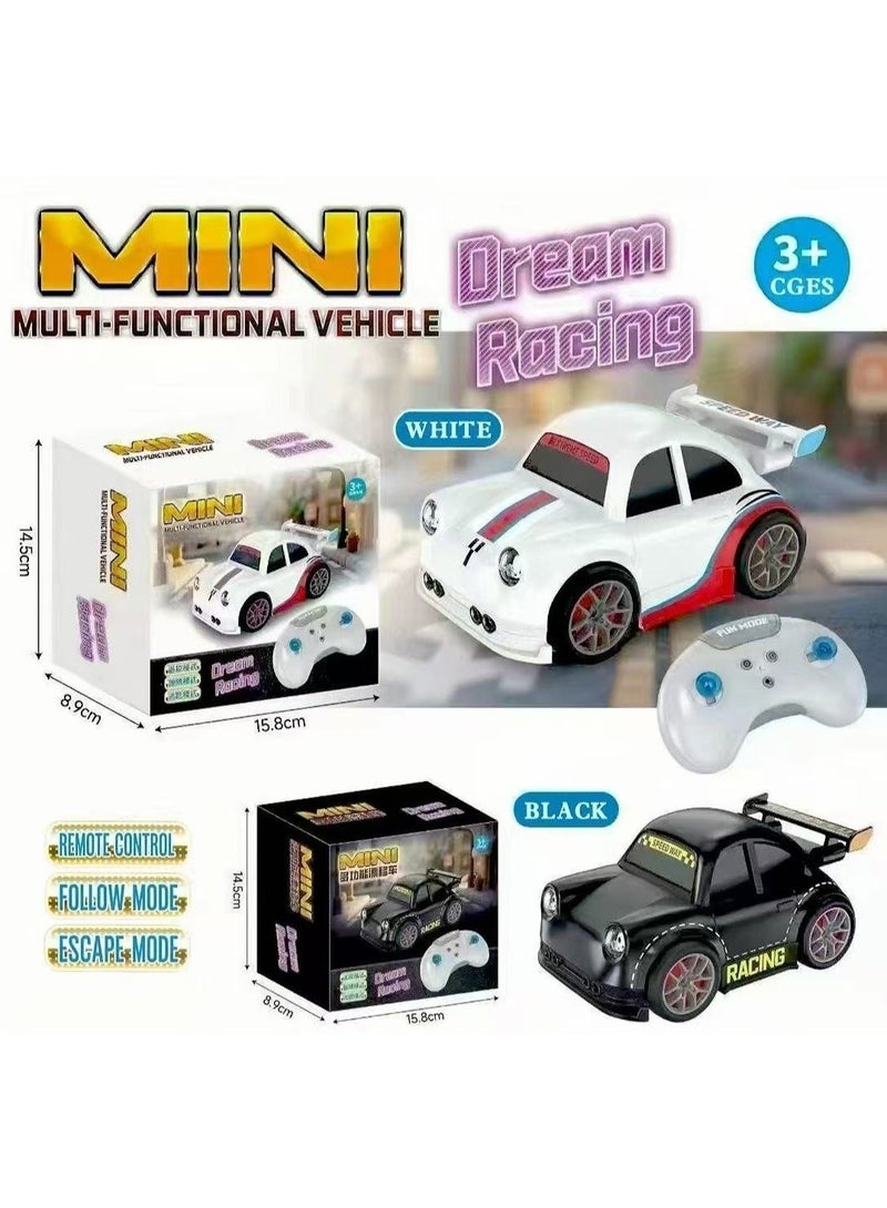 Four-Wheel Desktop Mini RC Drift Car for Kids | 2.4GHz High-Speed Electric Remote Control Car with Hand Gesture Induction, Follow & Escape Modes - Image 3