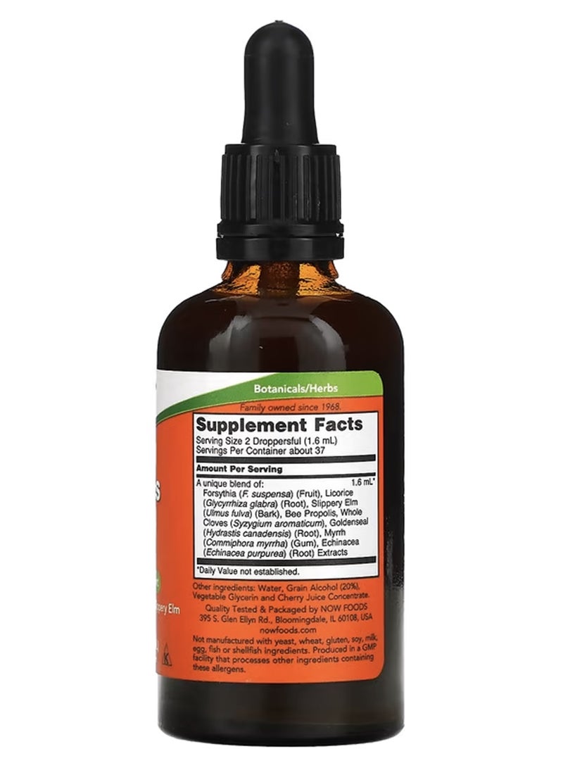 Now Foods Propolis Plus Extract Herbal Liquid Supplement 2 fl oz - Image 2