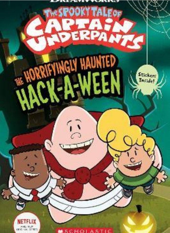 CAPT UNDERPANTS TV HORRIFYINGLY HAUNTED 