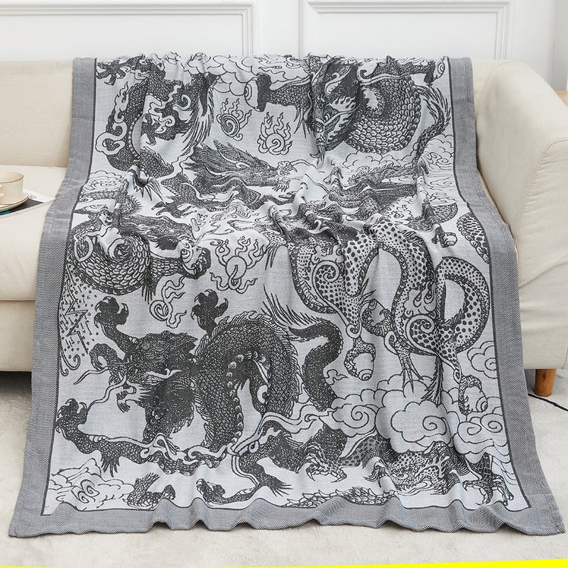 Generic Summer quilts blanket blanket nap blanket custom first class aviation blanket aircraft blanket air conditioning nap blanket  - Image 1
