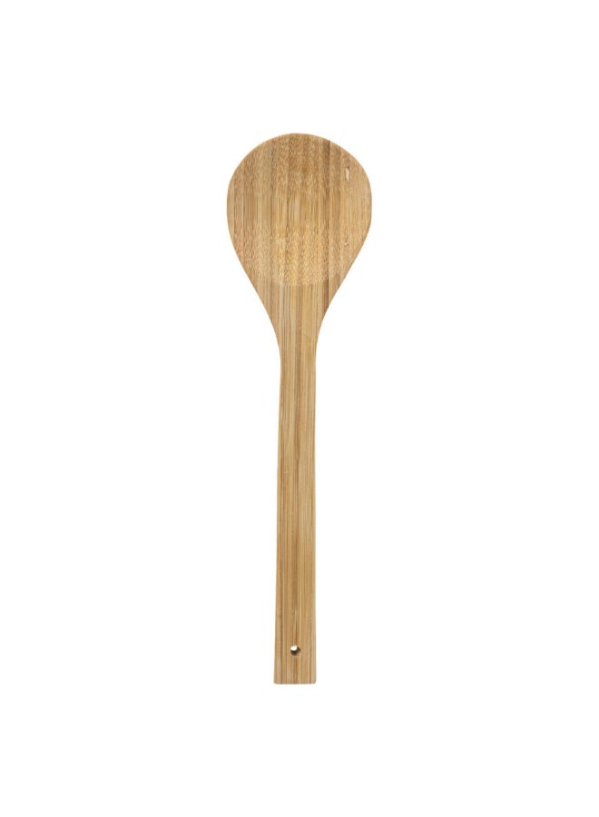Five Simply Smart 2-Piece Durable Bamboo Salad Servers Brown 1.3 x 7.5 x 30 cm 151490 - Image 4