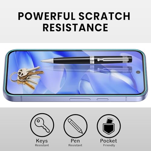 OpenTech®️ Military-Grade Tempered Glass Screen Protector Compatible for Google Pixel 9A / Google Pixel 10A with Edge to Edge Coverage and Easy Installation kit (6.3 Inches) - Image 4