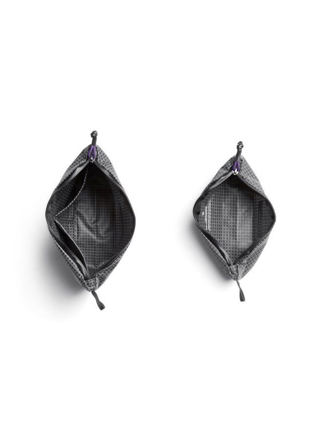 BELLROY Lite Pouch Duo (lightweight pencil case and pouch) - ArcadeGray  - Image 3