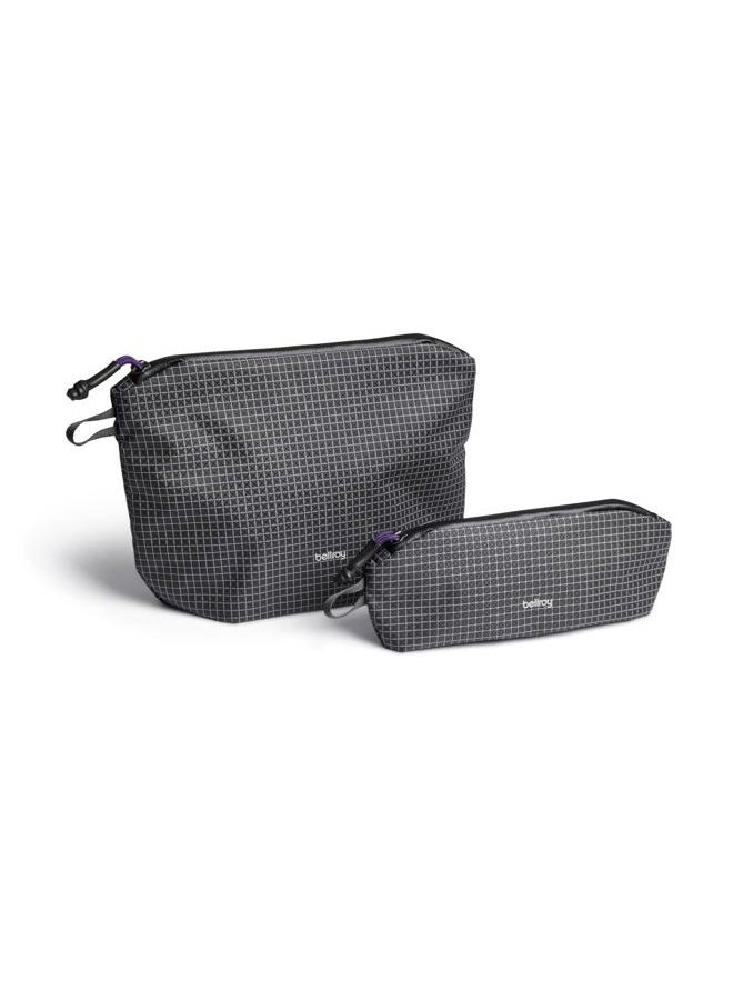 BELLROY Lite Pouch Duo (lightweight pencil case and pouch) - ArcadeGray  - Image 1