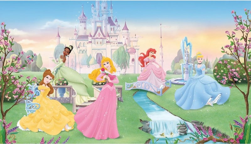 RoomMates Disney Dancing Princess Peel and Stick Wall Mural by RoomMates,JL1228M - Image 1