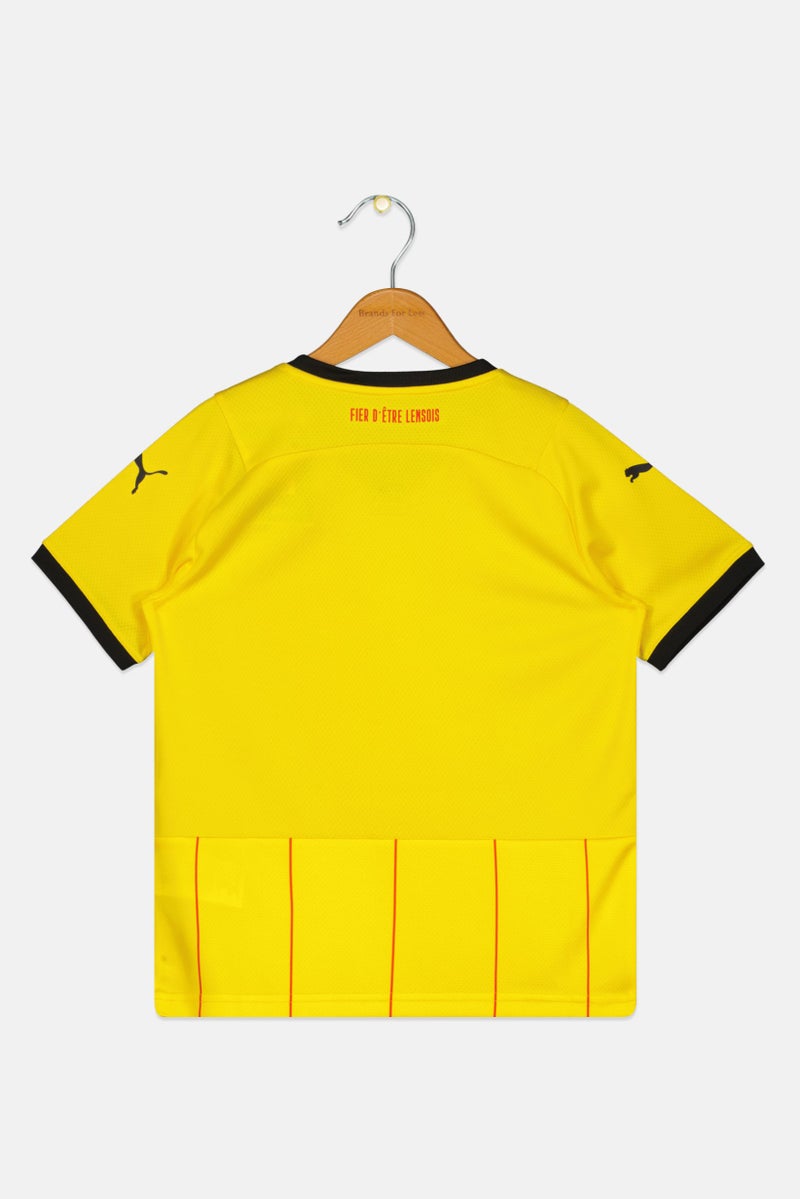 PUMA Kids Boy Short Sleeve Outdoor T Shirt, Yellow  - Image 2