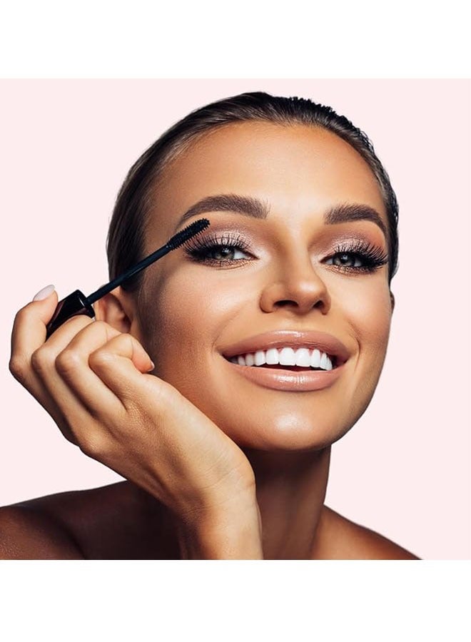 JS Strip False Lashes 10 Pairs, Faux Mink Lashes, Fluffy Natural Look Eyelashes, Curl Lashes Extension Strip Eyelashes Pack, Enlarge Your Eyes Eyelashes - Image 4