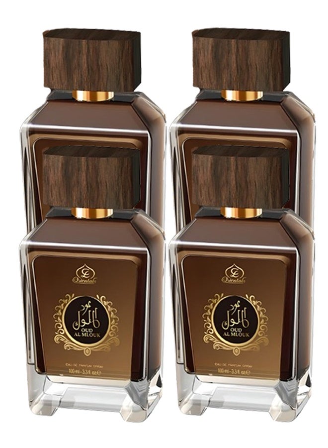 Oriental 4 Pieces Oud Al Mlouk Perfume For Men 100ml EDP - Image 1
