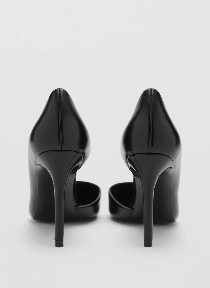 مانجو Asymmetrical Heeled Shoes