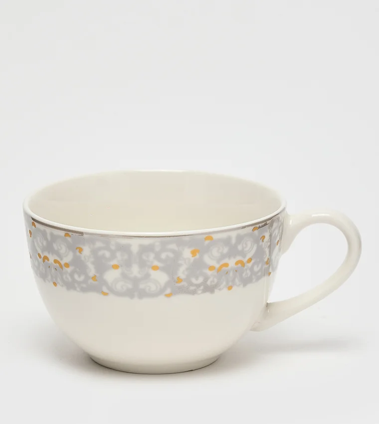 سور لا تابل Cup &amp; Saucer 220ml White/Silver