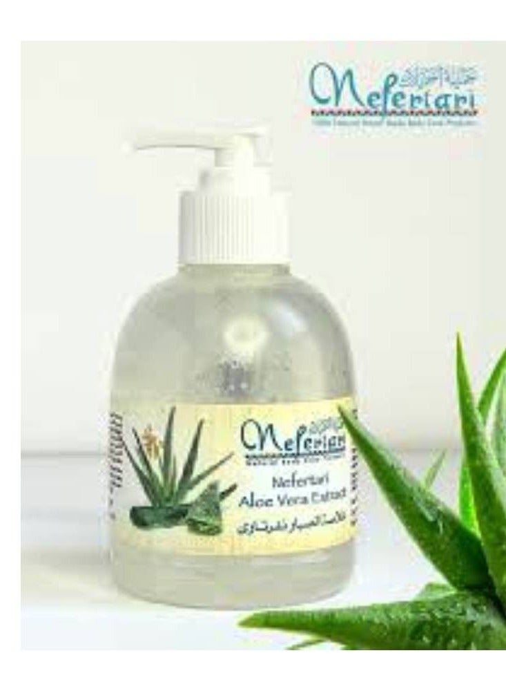 نيفيرتاري جل الصبار الطبيعي من نفرتاري – مرطب ومغذي للبشرة والشعر – مناسب لجميع أنواع البشرة - Image 2