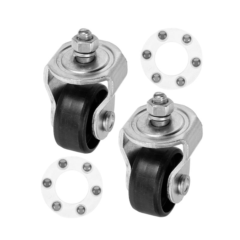 Hydraulic Jack Wheels, Durable Swivel Casters for 2 Tons Jack, Heavy Duty Stability - Image 5