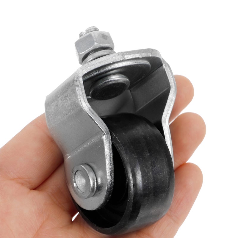 Hydraulic Jack Wheels, Durable Swivel Casters for 2 Tons Jack, Heavy Duty Stability - Image 3