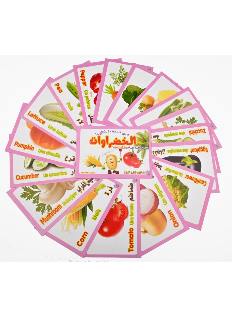 Vegetable Cards  - Image 1