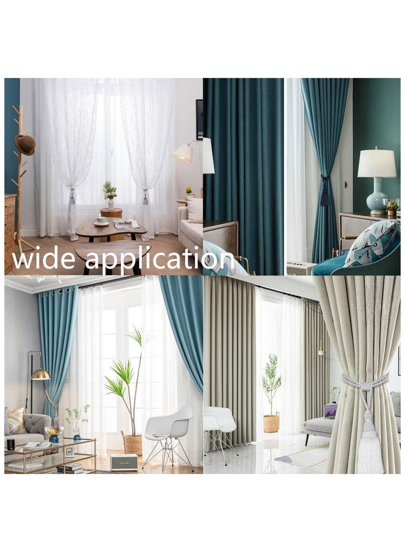 NANAO حبل ربط ستائر مع خيوط - عبوة من 2 (بيج مختلط) - Image 4