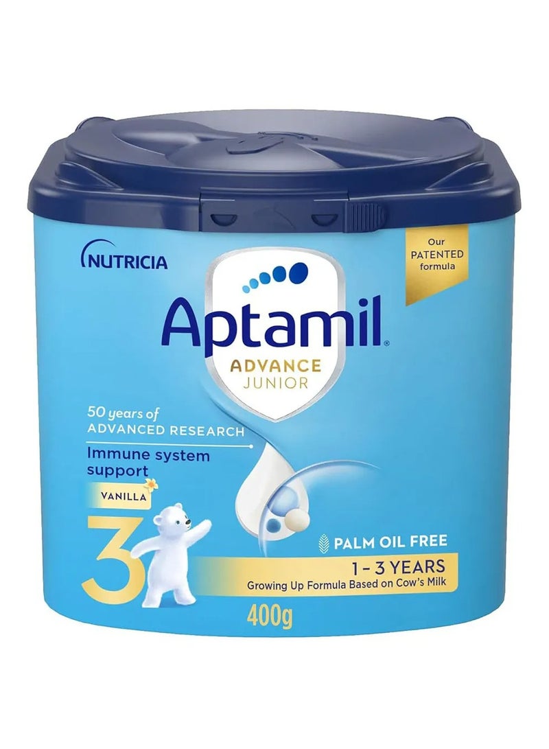 Aptamil Advance Junior 3 Growing Up Formula 1-3Y 400g