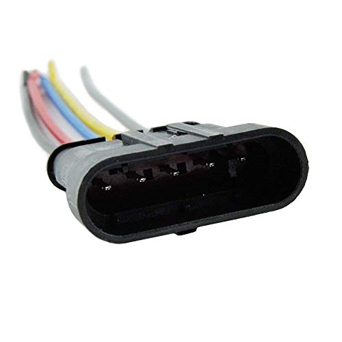 ZYTC 5 Pin Way Car Waterproof Wire Connector Plug Auto Electrical Wire Connectors AWG Terminal Pack of 5 - Image 4