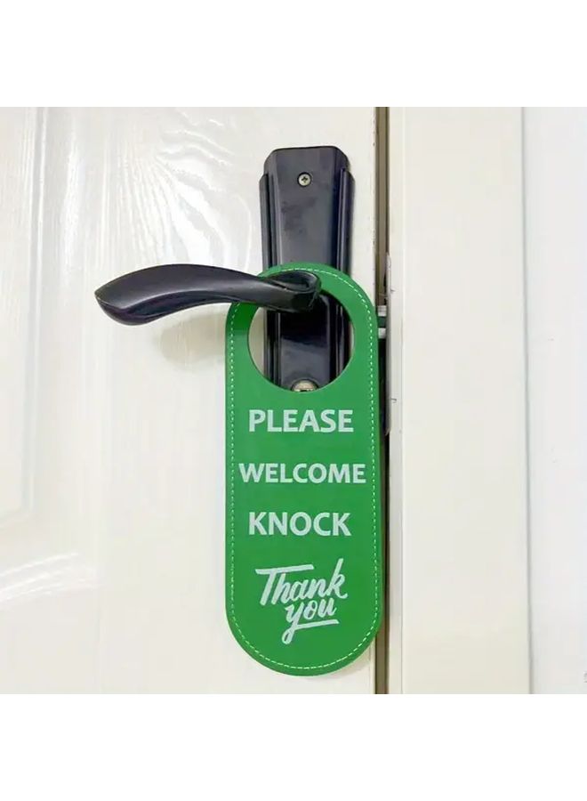Red and Green Do Not Disturb Door Sign for Home Office Hotel - Image 4