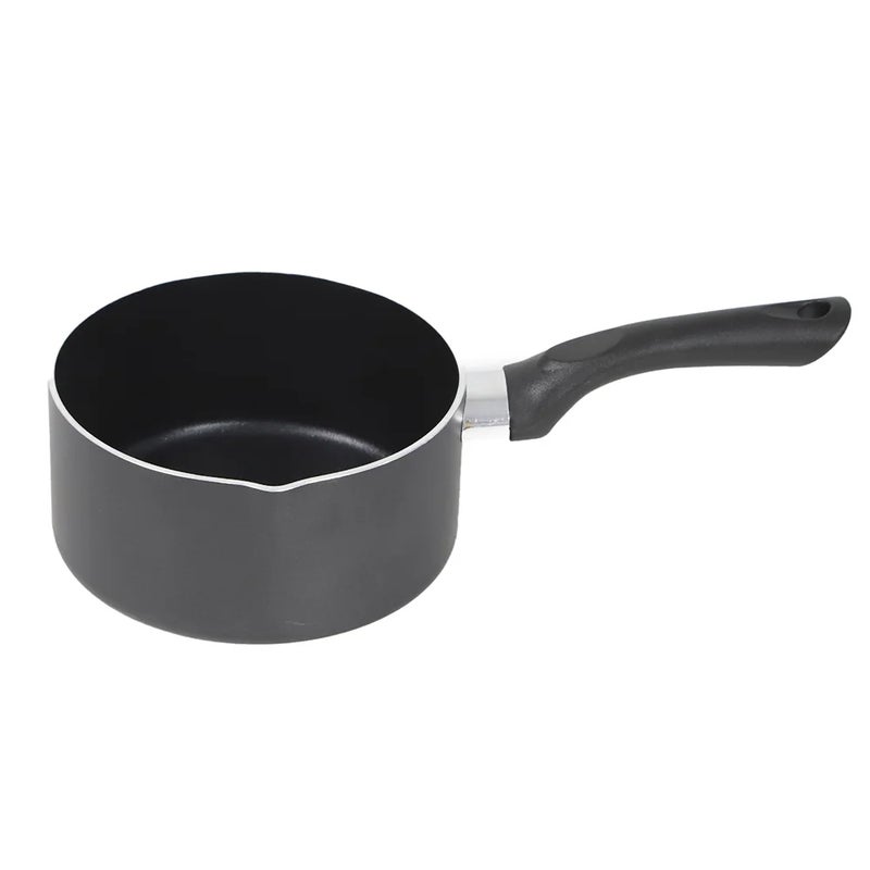 Beefit Cooking Pan, 16cm Non-Stick Sauce Pan- Black