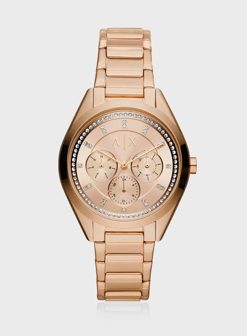 Armani Exchange Steel Strap Analog Watch