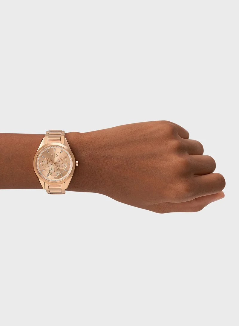 Armani Exchange Steel Strap Analog Watch