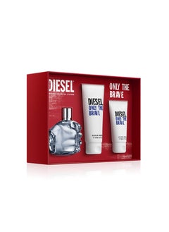 DIESEL Only The Brave EDT 75 ml+ Shower Gel 50 ml + 100 ml 