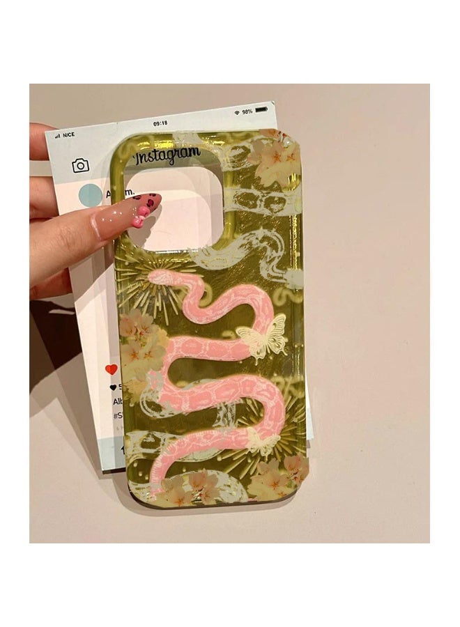 NIBEMINENT Snake Year Fortune Arrives Protective TPU Case Cover For iPhone 15 Plus