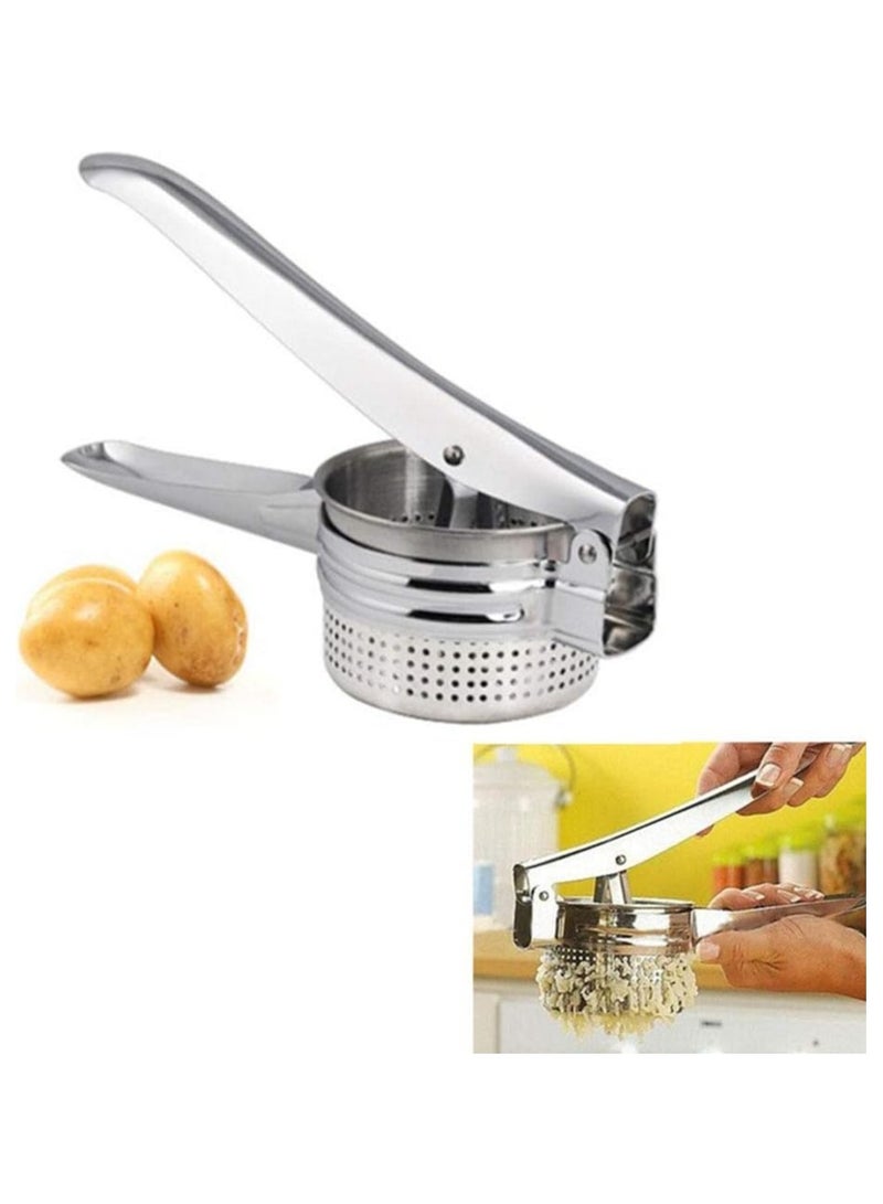 سي او أرماء هراسةو مصفاة البطاطس - فولاذ مقاوم للصدأ كبيرة بمقض مريح - Image 2