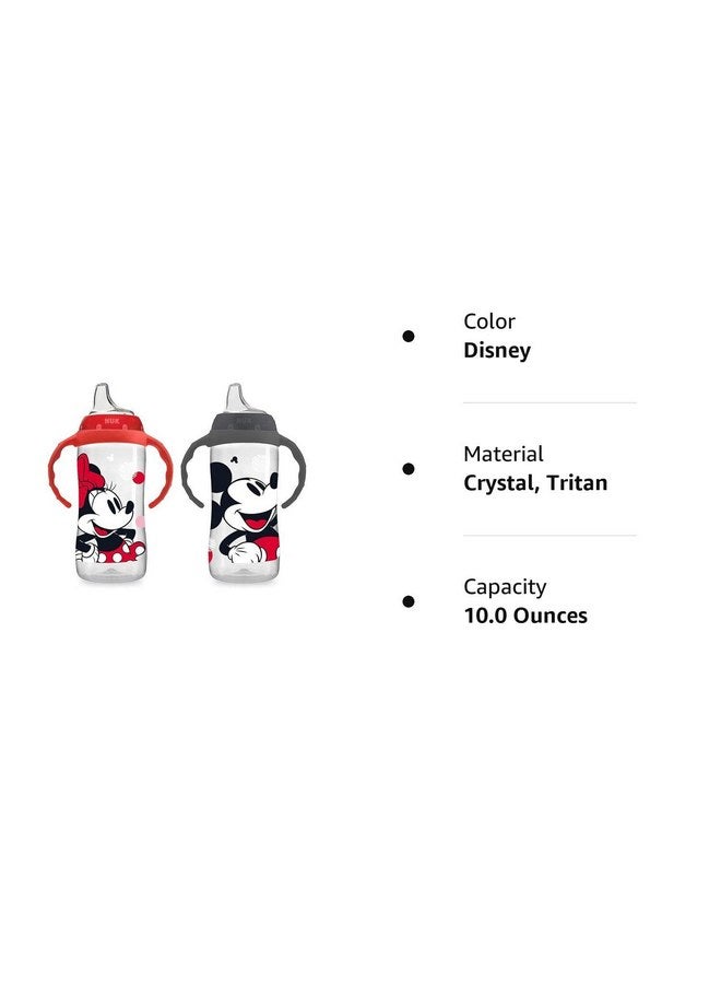 NUK Learner Cup, 10 Ounce, 2 Pack, Disney, Mickey & Minnie - Image 4