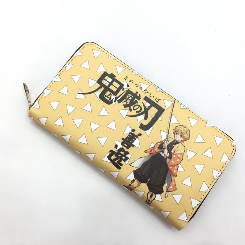 Japanese Anime Long Zipper Wallet For Boys And Girls Students Teenagers Coin Bag Card Bag Wallet Clutch Bag - Image 1